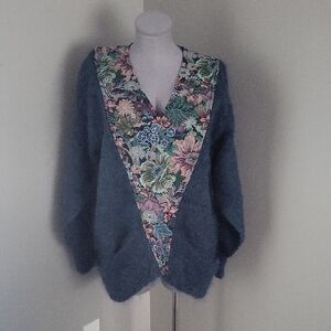 WOOF Design Newfoundland Tapestry Mohair Blend Sweater